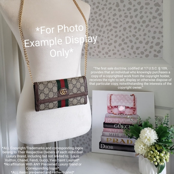 Authentic Pre-owned Gucci Supreme Ophidia GG Continental Flap Wallet - Picture 2 of 16